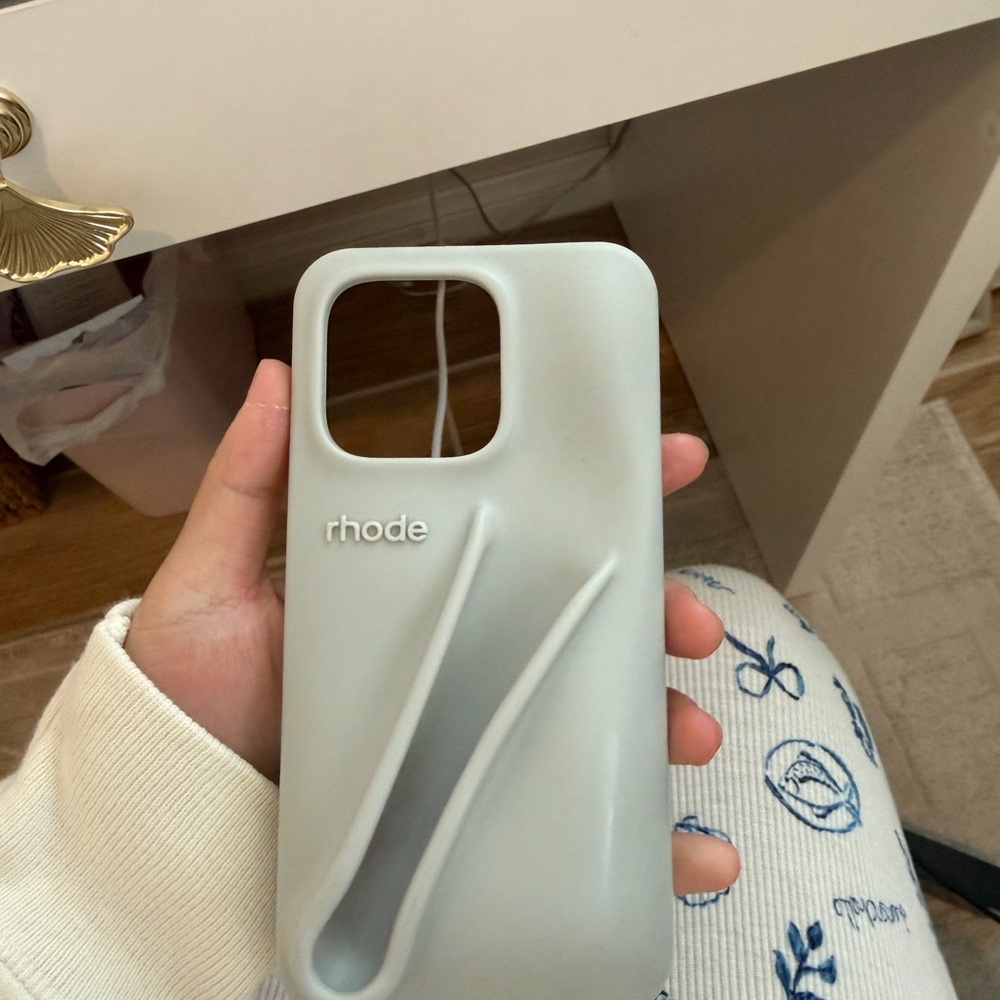 RHODE Soft Gray Phone Case